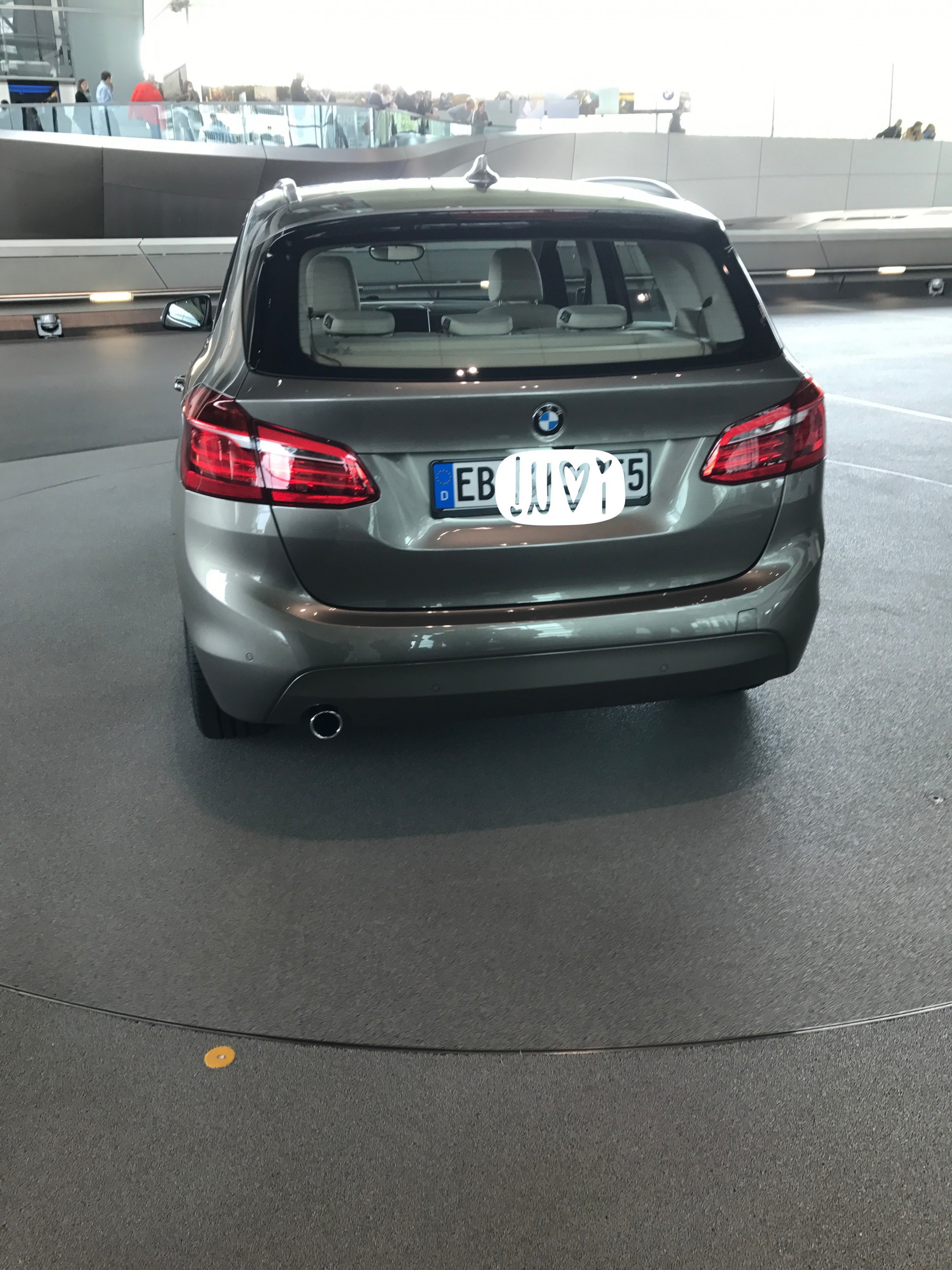 Abholung in der BMW Welt